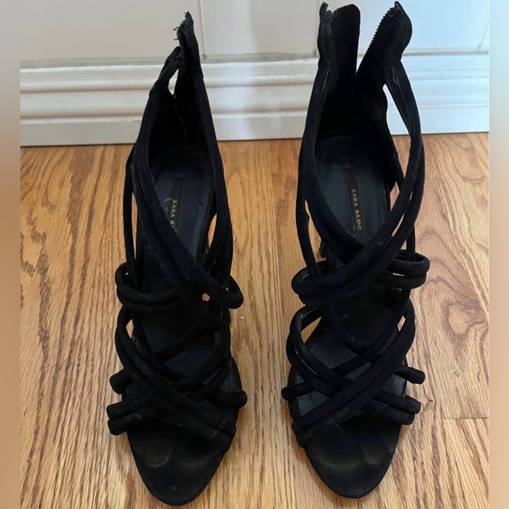 Zara Black Women's Heels